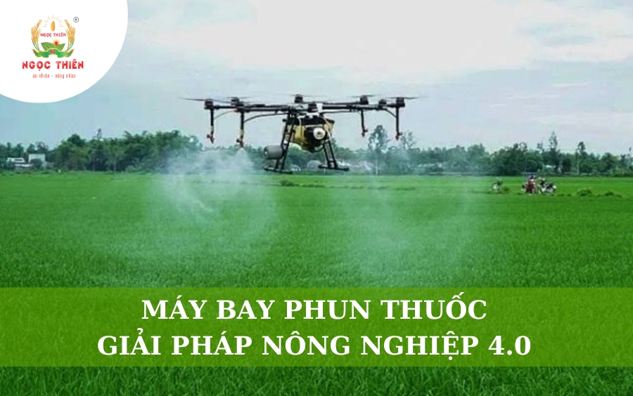 Máy Bay Phun Thuốc: Giải Pháp Nông Nghiệp 4.0