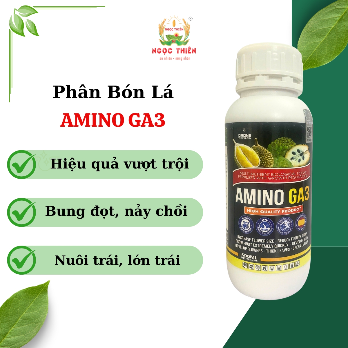 Phan-Bon-La-Amino-GA3 PHÂN BÓN LÁ AMINO GA3